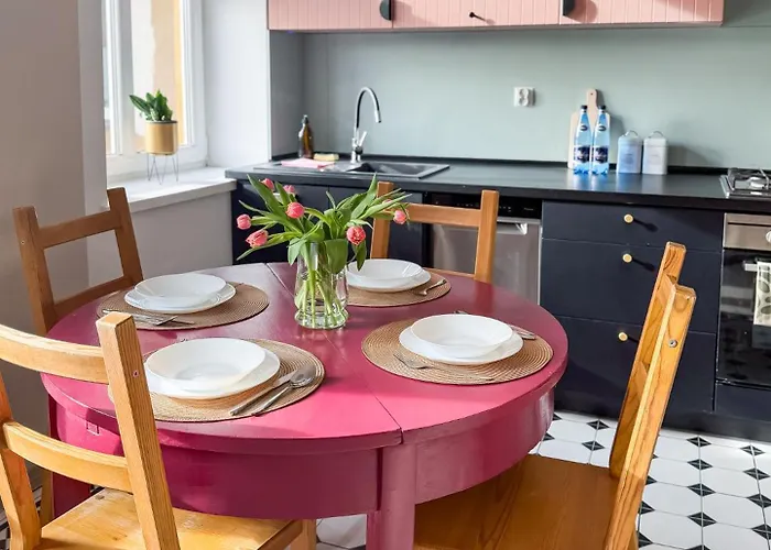 Kolor&dizajn Apartament, Bielsko-biala, Center, Dworzec Pkp 아파트 *